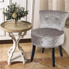 Luxus Schminkstuhl Sessel Samt