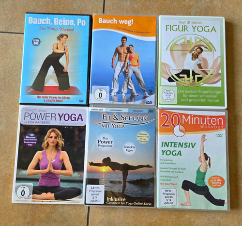 Dvd fitness yoga bauch - 6x,