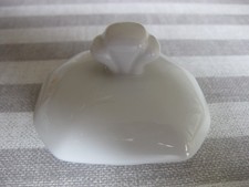 Deckel Ersatz Porzellan Ersatzteil Länge 7 cm, Breite, 6 cm, Höhe 4,5 cm