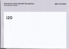 HYUNDAI i20 Gen5W Standard Class Navigation Handbuch Handleiding  Manual 2024 RN