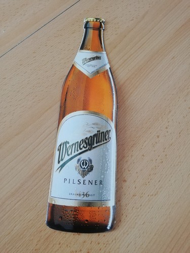 Brauerei werbung wernesgrüner - werbung,