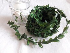  3m Buchsbaumgirlande Blätter 20mm Taufe Hochzeit Kommunion Tischdeko