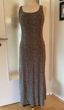 NICOWA   Kleid Maxi Dehnbar Animal Muster Leicht Knitterfrei