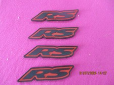 Motorrad Aprilia RS Aufkleber/Aufnäher patches biker 4 Stück