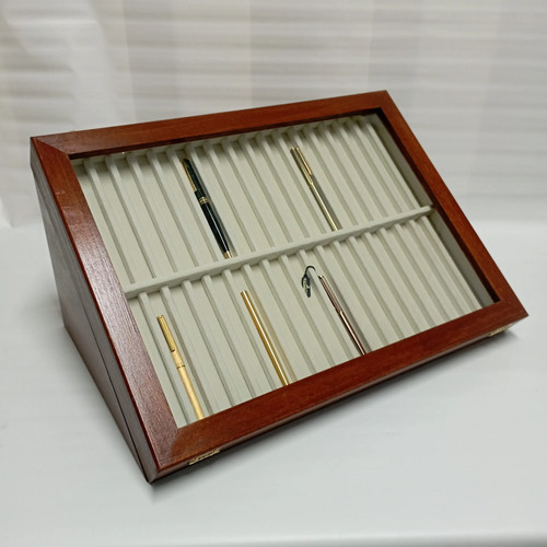 Vitrine holz beschichtet in - holz,