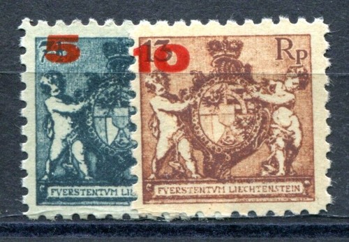 Liechtenstein 1924 62a - liechtenstein, 61-62a