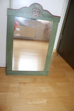 Voglauer Spiegel, Anno 1800, grün, Diele Flur Schlafzimmer