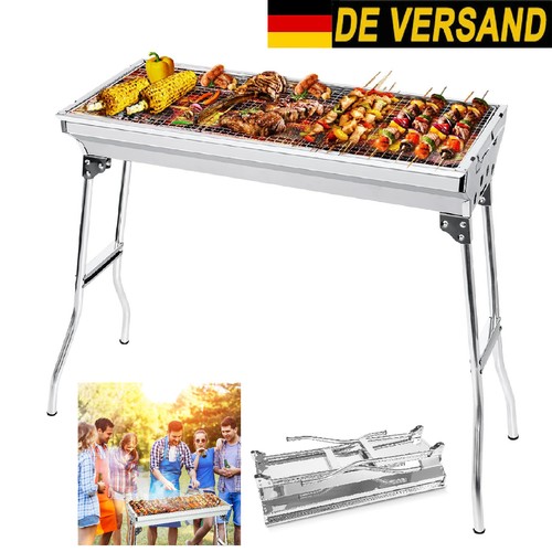 Holzkohlegrill klappbar