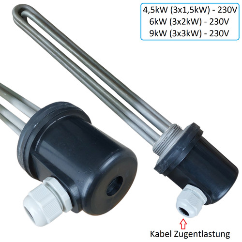 Edelstahl heizstab heizpatrone - edelstahl,