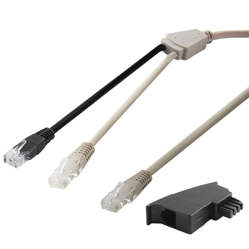Dsl lan netzwerk kabel - 3m, y