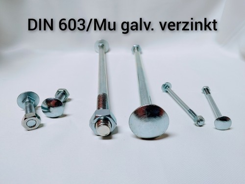 Schloßschrauben mit muttern - schloßschrauben,