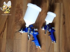 NTools HVPL Lackierpistole 1,4 Blue u. Mini Lackierpistole 0,8 Blue Edition #60