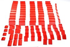 LEGO® City Dachsteine Dachziegel Schrägstein 33° Haus Dach 100 Stück