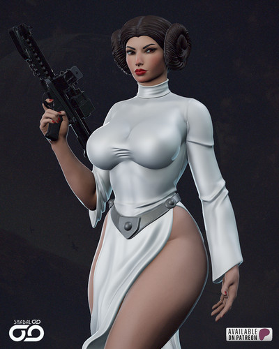 Prinzessin leia scale - 1/6, hand