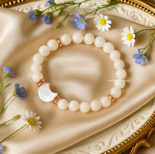 AAA+ Moon Phase Charm 8mm