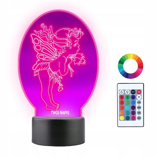 Personalisierte led lampe - 3d,