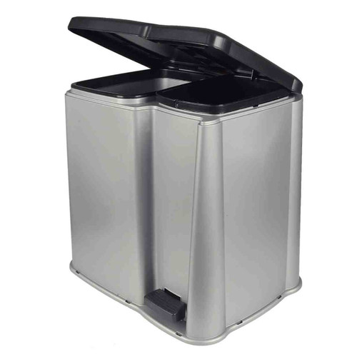 Treteimer 13l 6l doppel - 13l,