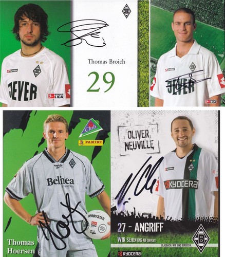 Autogrammkarten fußball - 4,
