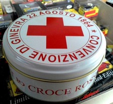 Schuco Piccolo Set  Croce Rossa Italiana VW T1 Fiat 500F 1/90 #50171035