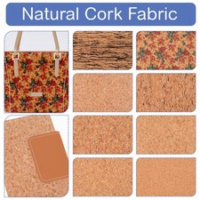 Naturkork Stoff Rolle Kaffee