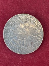 Thaler/Guldengroschen Sachsen Klappmützentaler aus Schmuckhalterung