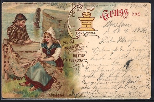 Frau des fischer - ak,