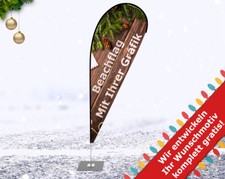Premium werbefahne outdoor - premium,