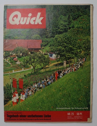 Quick zeitschrift 1960 - zeitschrift, so