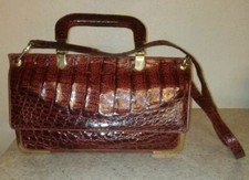 Krokodil Leder Handtasche