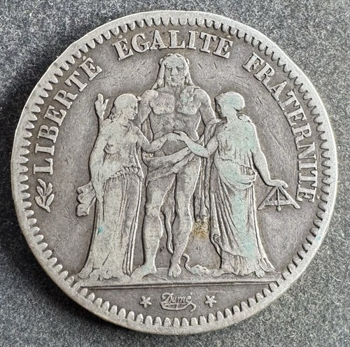 Francs 1848 frankreich - 5,