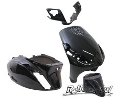 Verkleidungsset schwarz metallic Piaggio ZIP 2000 2+4 Takter 4-5 Teile