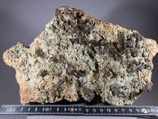 Rauchquarzstufe 24x15x6cm - rauchquarzstufe, ca.