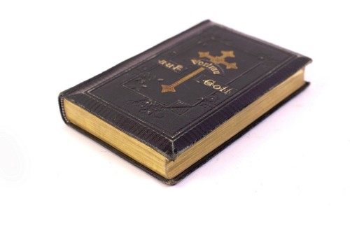 Antikes gesangbuch vertrau auf - gesangbuch,