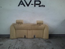 Orig Jaguar XJ40 Rücksitzbank Sitzbank hinten Rückenlehne Leder beige