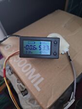 LCD-Panel AC DC 200 Ah Power Watt Meter Monitor Spannung Voltmeter Amperemeter 