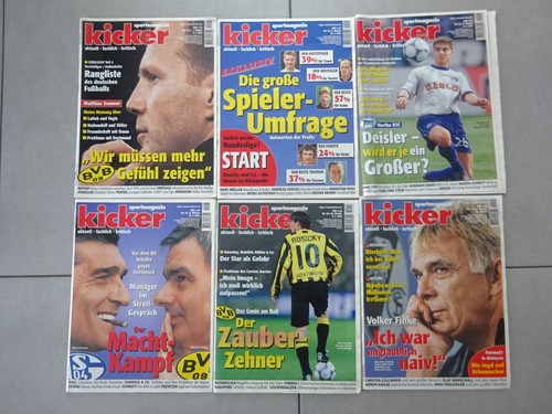 Kicker sportmagazin konvolut - kicker,