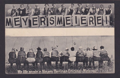 Ansichtskarte berlin meyers - ansichtskarte,