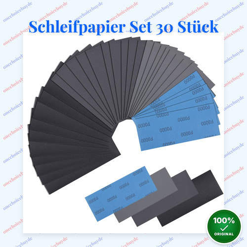 Schleifpapier set stück - set,