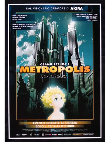 Locandina metropolis rin taro - locandina,