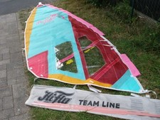 SURF Segel HIFLY Team LINE Wave Slalom 4,5 qm TOP Gebraucht Zustand + Lieferung