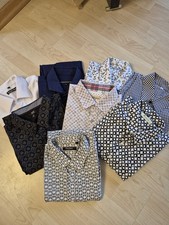 8 HERREN OBERHEMDEN, - gut