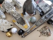 Vintage Star Wars Schiffe/Fahrzeuge/Transport: X-Wing, Imperial Shuttle +mehr
