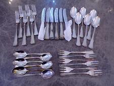 WMF Modell 3700 Vorspeisenbesteck 6 Personen 30 Teile Messer 20 cm Silber 90er