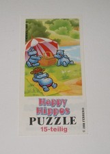 Puzzle Beipackzettel "Happy