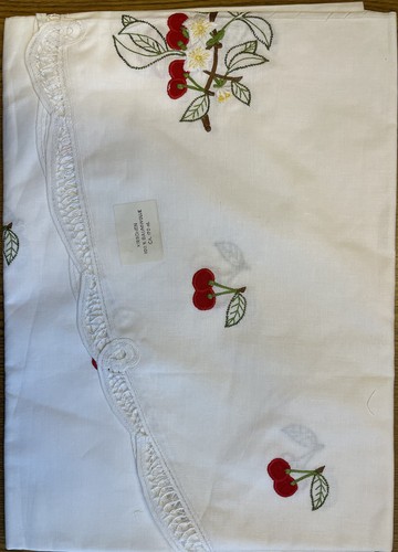 Tischdecke kirsche kirschen - tischdecke,