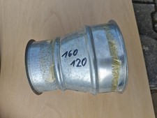 Reduzierung 160/120 Rohrreduktion  Konus Absaugung Reduktionen Abluftrohre Rohre