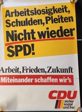 CDU Wahlplakate-Set