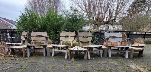 Sitzgruppe brutalist chair - brutalist, in