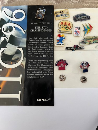 Sammler pins opel motorsport - sammler-pins,