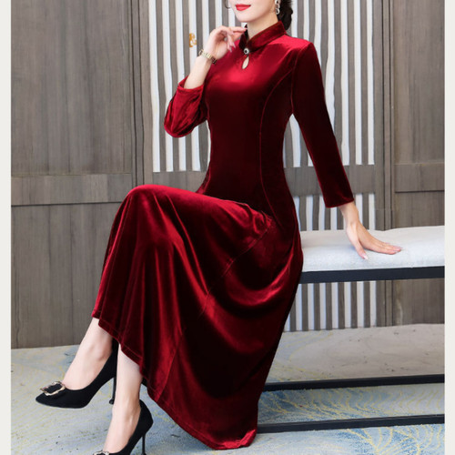 Chinesisch damen samt - chinesisch,
